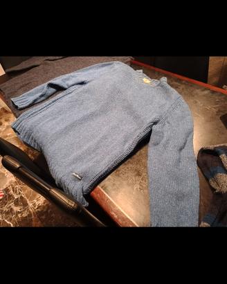 maglione grigio chiaro 