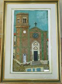 Quadro Con Mosaici in vetro Cattadrale Italiana