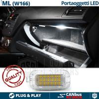Luci LED BIANCHE per MERCEDES ML W166 Portaoggetti