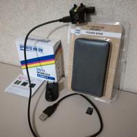 Microspia autonoma alimentata a batteria