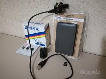 Microspia autonoma alimentata a batteria