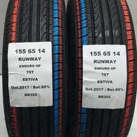 2 gomme 155 65 14 runway br352