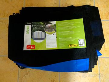 Rete di sicurezza per trampolino esterno