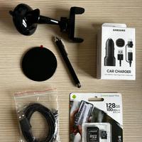 Kit auto samsung: caricatore telefono e supporto