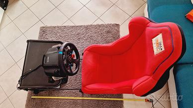 playseat + volante e pedaliera