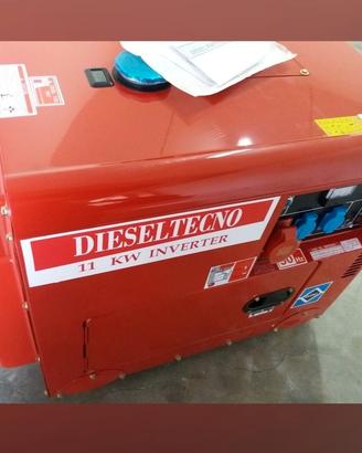 generatore nuovo diesel 10 kw trifase 220v full