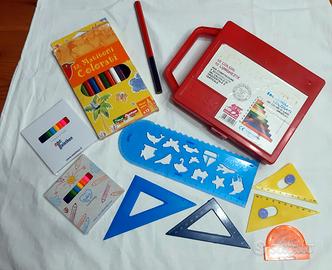 LOTTO REGOLI E PASTELLI PER LA SCUOLA