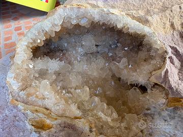 Geode di calcite del Marocco 3,85 kg - pezzo unico