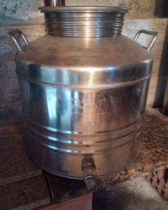contenitore in inox 30 litri 