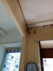 3 Bastoni tende in ottone