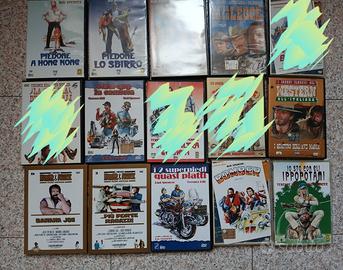 19 film in DVD di Bud Spencer e Terence Hill.