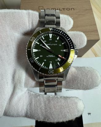 Hamilton Navy Scuba Green.