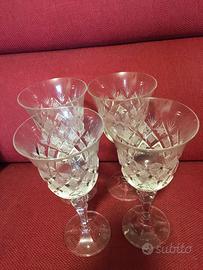 Bicchieri vintage fine cristallo pz 20