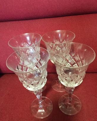 Bicchieri vintage fine cristallo pz 20