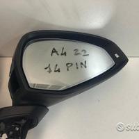 Specchietto retrovisore dx elettrico audi a4 b9