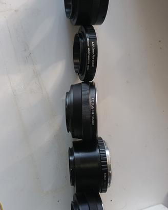 lotto 5 adattatori per fotocamera digitale