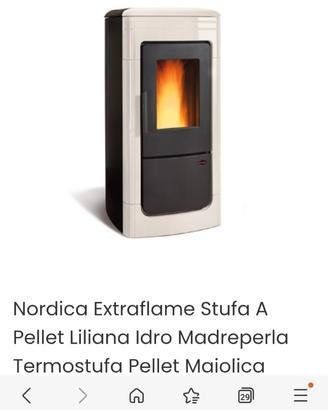 stufa pellet nordica