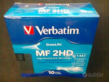 Confezione floppy disk 1.44MB 3.5 pollici