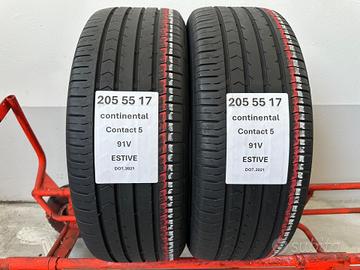 2 gomme 205 55 17 CONTINENTAL