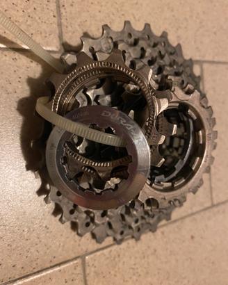 Cassetta pignoni dura ace