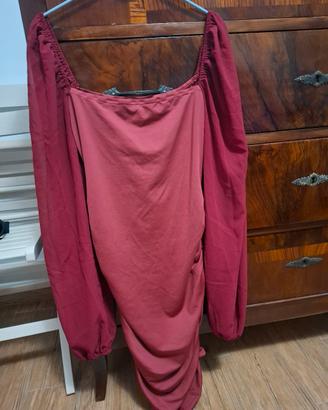 Vestito bordeaux