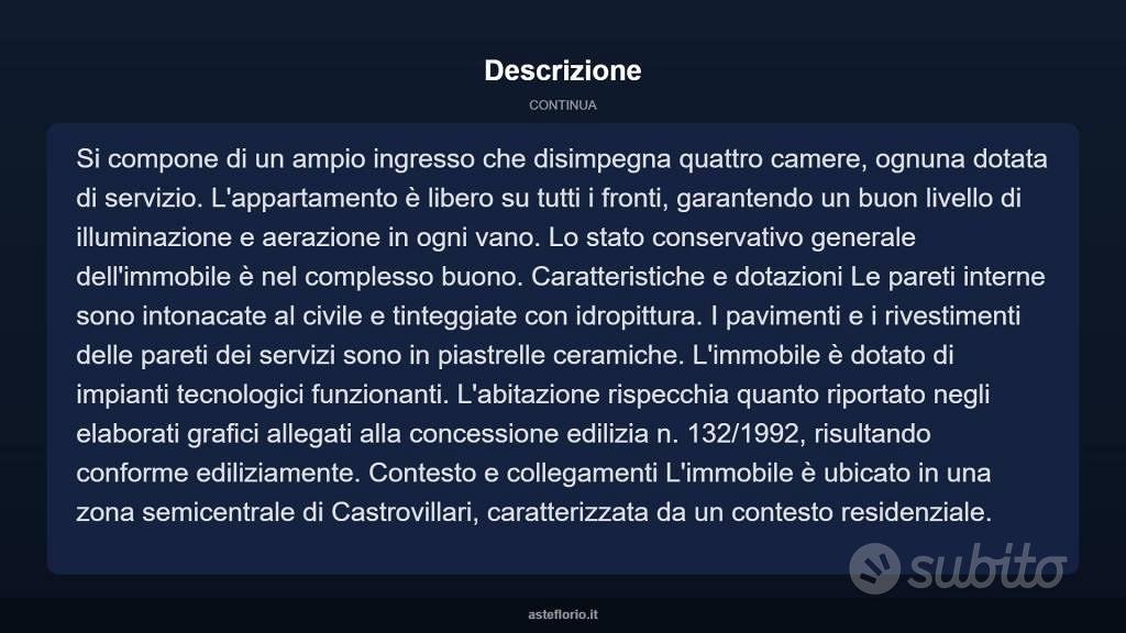 Appartamento – Castrovillari, Cosenza - Vista 4