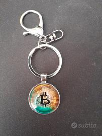 Portachiavi simbolo Bitcoin