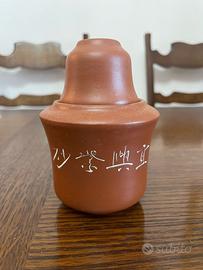 Teiera Cinese Vintage in Terracotta Yixing nuova