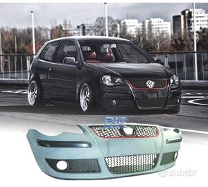 PARAURTI ANTERIORE VOLKSWAGEN VW POLO 05-09 LOOK G