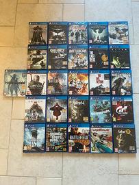 Lotto 26 Giochi Ps4: GTA V, The Witcher 3 ecc.