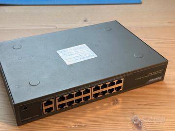 Switch 16 porte POE Yuanley