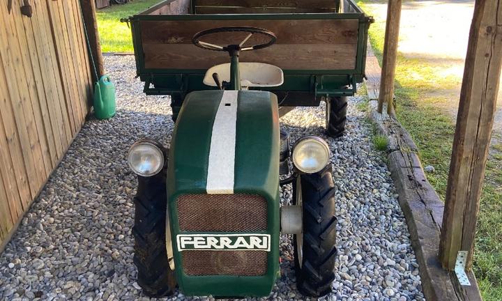 Moto agricola trattore Ferrari 72 s