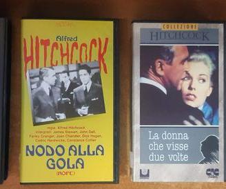Film Originali Alfred Hitchcock in VHS - 4 Pz