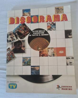 Album Figurine Panini Discorama completo