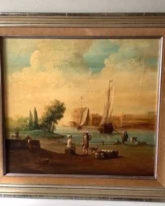 Antico quadro fiammingo J. Volfers