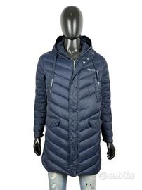 Armani Jeans Parka con Cappuccio Blu Uomo S