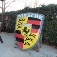 Insegna luminosa Porsche Stuttgart