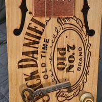 cigar box chitarra  jack daniels