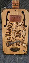 cigar box chitarra  jack daniels