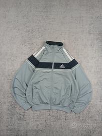 Giacca / Track Jacket Adidas Vintage Grigio Blusa