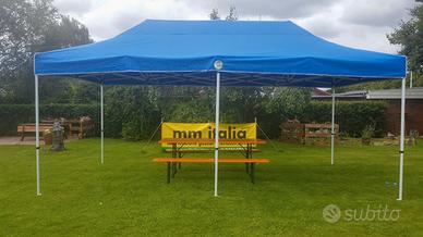 Gazebi Apertura Rapida Professionali 3 x 6 mt.
