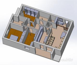 Appartamento 3 camere da letto