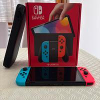 Nintendo Switch Oled + garanzia e custodia