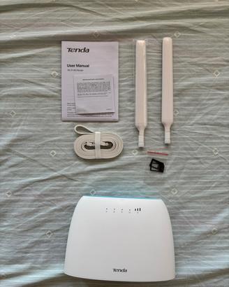 Tenda Dual Band Wi-Fi 4G+ LTE Router model 4G