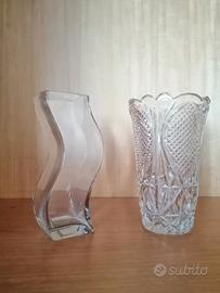 Vasi vetro e cristallo