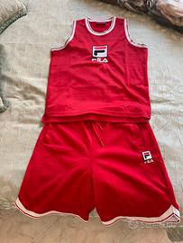 Completino Fila cannottiera + pantaloncini