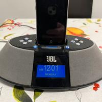 Radiosveglia  JBL più ipod 8 gb leggere bene
