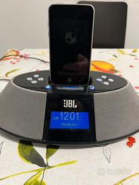 Radiosveglia  JBL più ipod 8 gb leggere bene