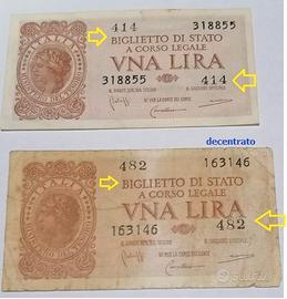 39)    9  RARI BIGLIETTI DI STATO ITALIA ANNI 1940