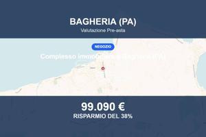 Immobile in asta di 483 m² a Bagheria
